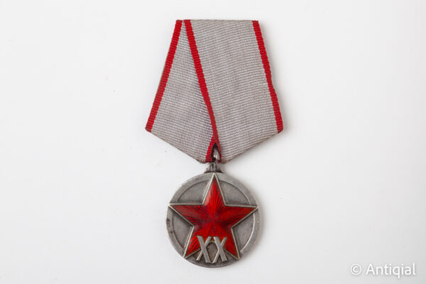 URSS - Medalla del 20.º Aniversario del Ejército Rojo