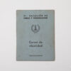 Spanish Civil War - Identity card 21st Battalion of works and fortifications