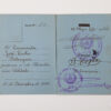 Spanish Civil War - Identity card 21st Battalion of works and fortifications