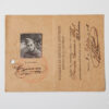 Spanish Civil War - Identity card of the Special Services Battalion of the Militias of the Spanish Republic