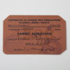 Exchange and Savings ration card