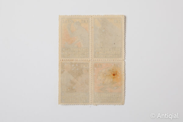 Spanish Civil War - Stamps Vignettes CNT-FAI - Aid to the refugee