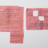 Spanish Civil War - Republican rationing tickets