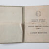 Spanish Post-war - Health card Guinea