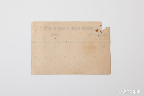 Spanish Post-war - CNT quotation no. 162
