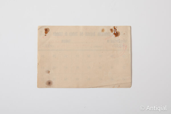 Spanish Post-war - CNT quotation no. 78