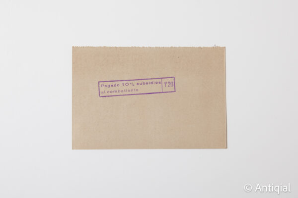 Spanish Post-war - License to use radio device year 1939