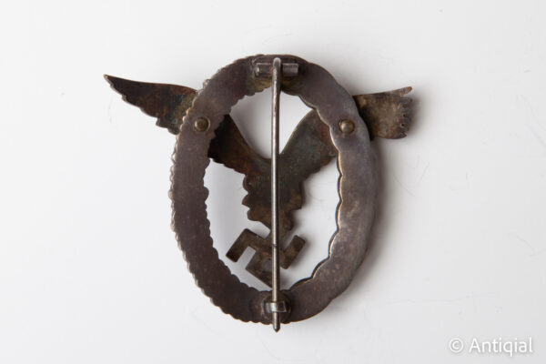 Segunda Guerra Mundial - Placa de Piloto de la Luftwaffe