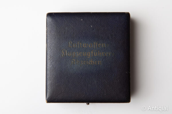 Segunda Guerra Mundial - Placa de Piloto de la Luftwaffe