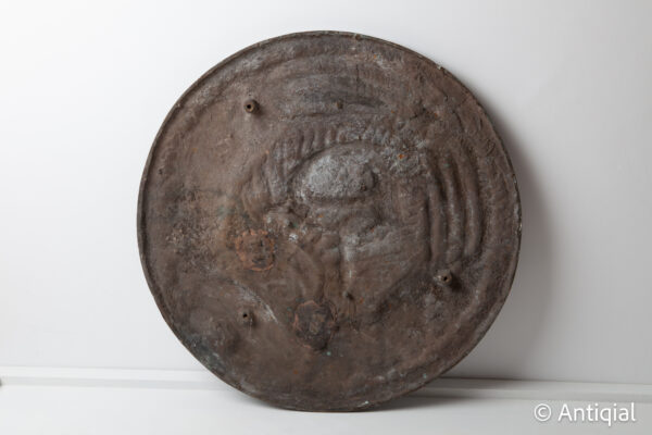 URSS - Escudo de bronce de Bielorrusia. Modelo utilizado desde el año 1949 hasta el año 1958